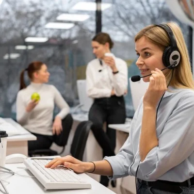 woman-working-call-center-talking-with-clients-using-headphones-microphone_23-2149256145